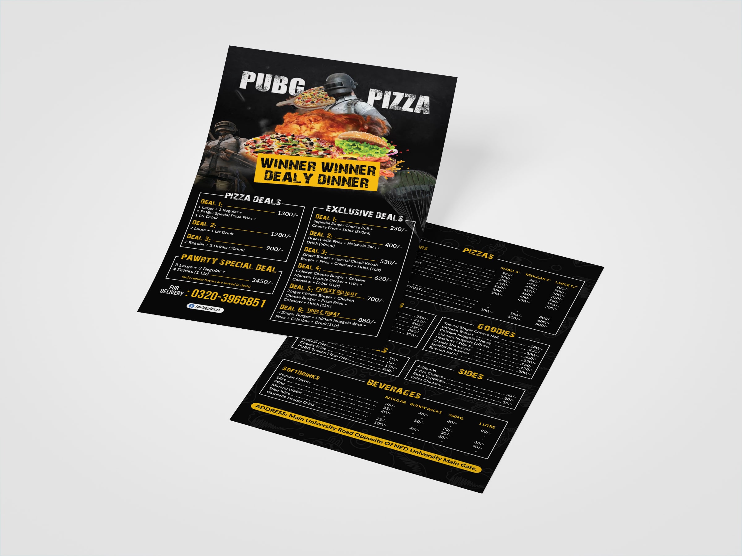 Flyer and Catalog Design Sample for Business Marketing in Al Ain