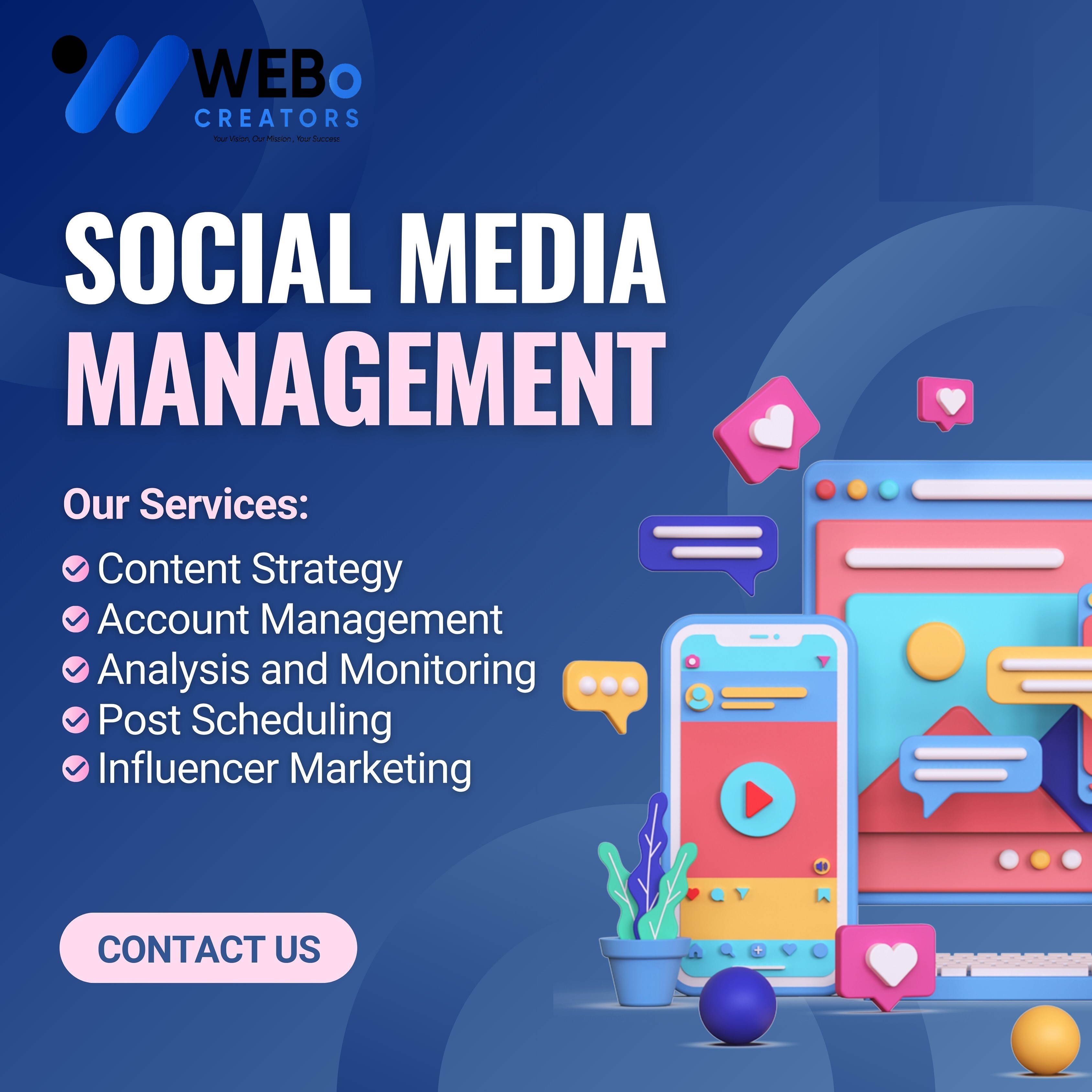 Social Media Account Management Services in Al Ain | Facebook Instagram Marketing