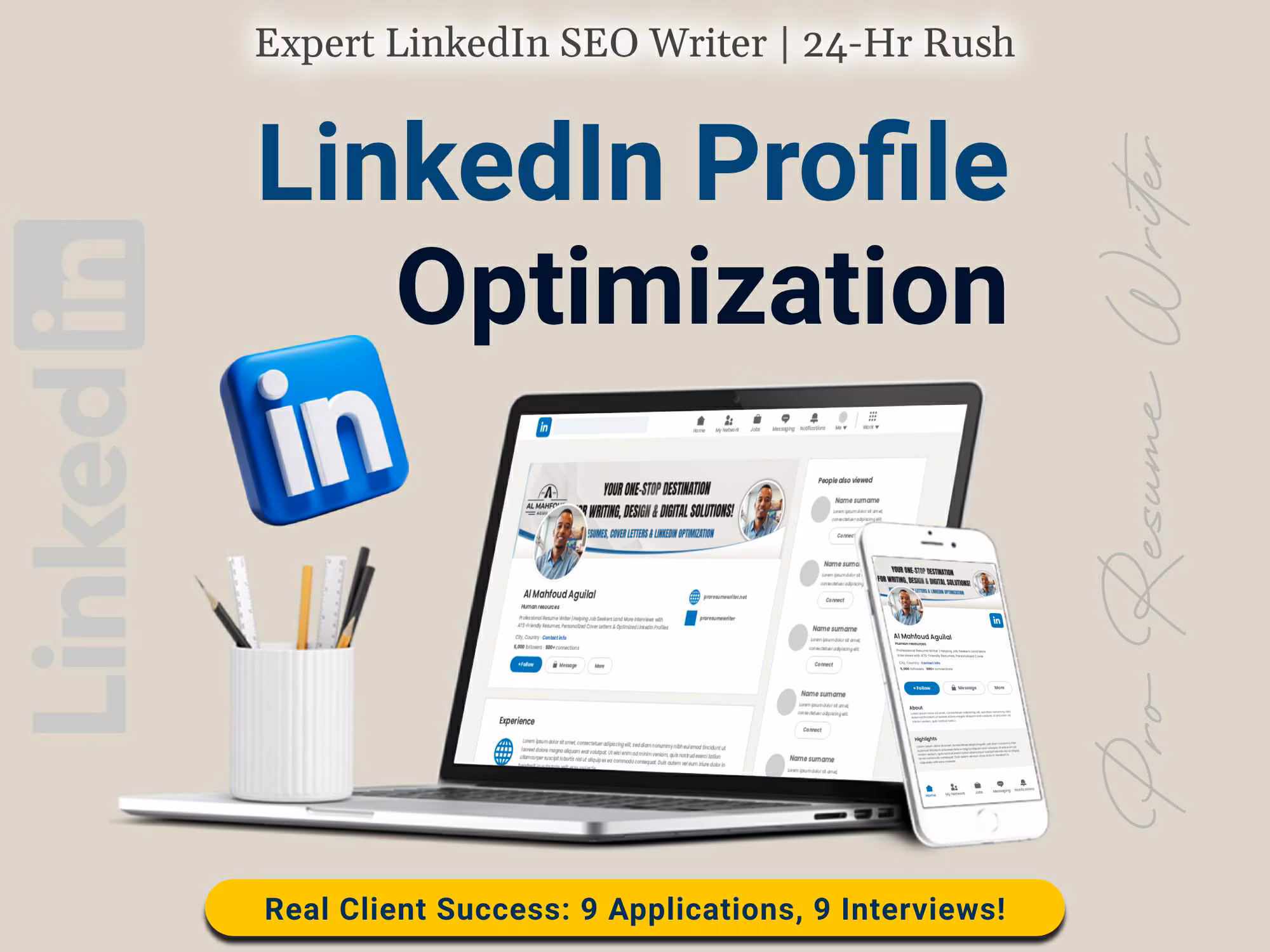 Profile Optimization & Enhancement LinkedIn Profile Building & Writing Services in Al Ain 2026