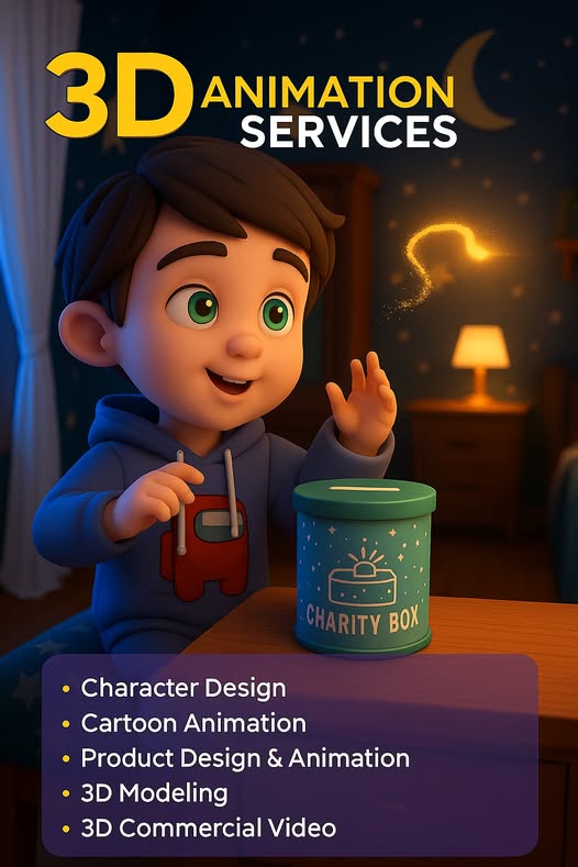 Motion Graphics Services - 3D Animation Studio Agency in Al Ain